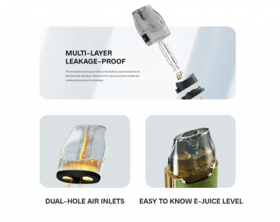 VooPoo Vmate E 1200mAh KIT (white inlaid gold)
